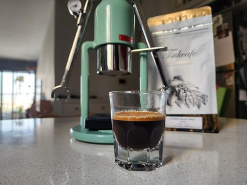 Customer photo review of כוס זכוכית לאספרסו/קורטדו – 100 מ"ל