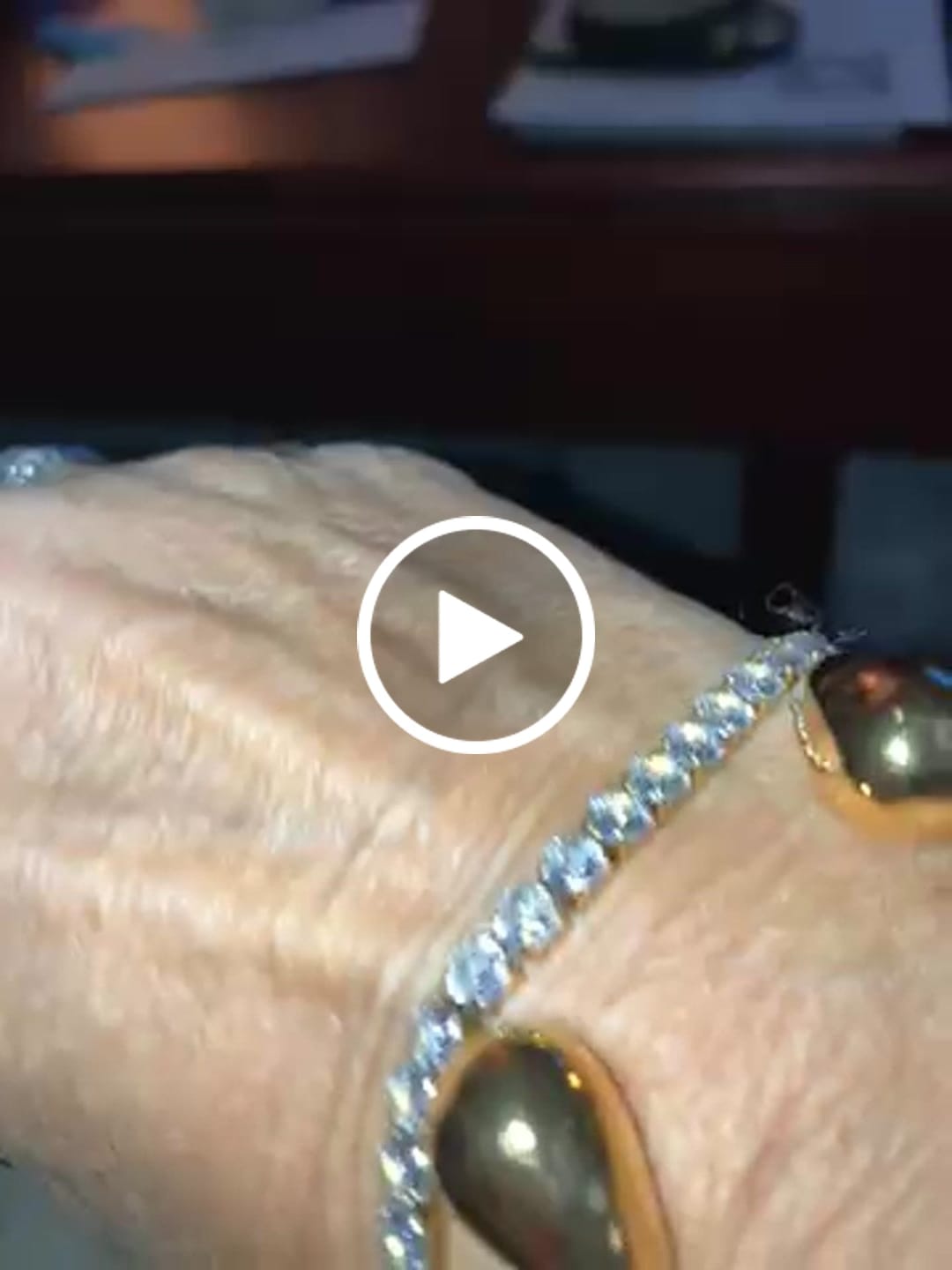 Customer video review of Martina® Classic Tennis Bracelet