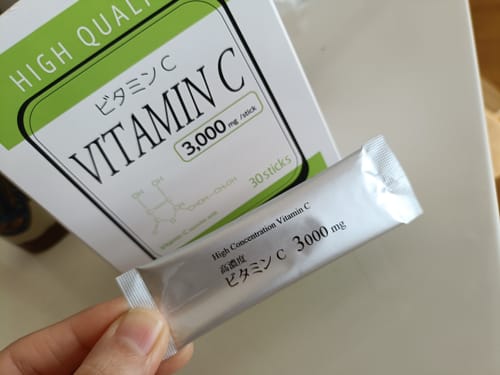 Customer photo review of 高濃度ビタミンC 3,000mg -Wakasapri for Pro.