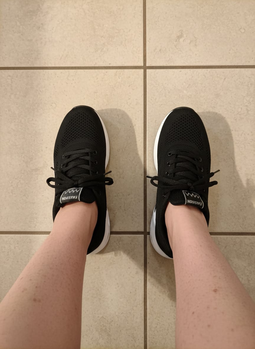 Customer photo review of OrthoCare™ - All-Day Comfort & Pain-Free Orthopedic Shoes + FREE Insoles (Unisex)