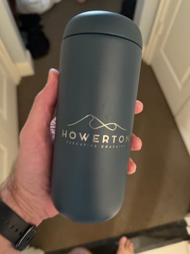 Customer photo review of Carter Move Mug with Splash Guard | 16 oz