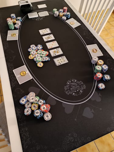 Customer photo review of Poker Chips Set WSOP 300