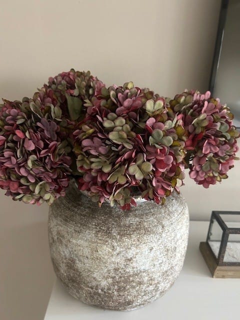 Customer photo review of Grote Zijden Hortensia - Paars