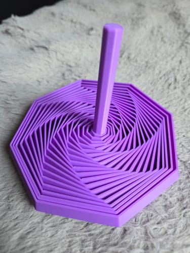 Customer photo review of Purple - Budget PLA Filament - 1.75mm, 1kg