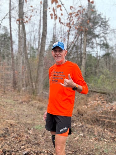 Customer photo review of RUNNR 2-in-1 Running Shorts