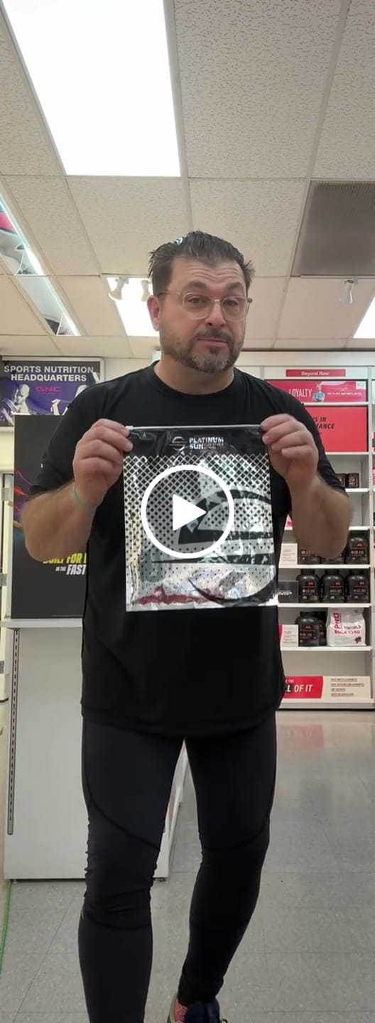 Customer video review of Compression Swim / Workout Leggings for Men UPF 50+