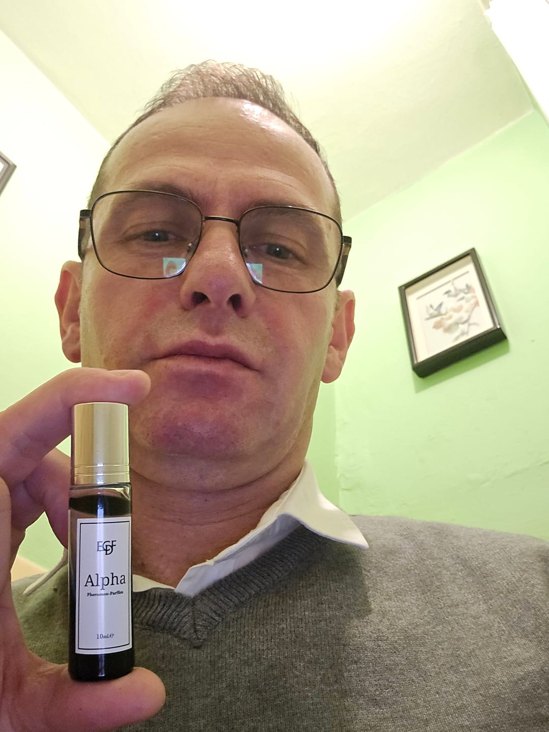 Customer photo review of Coffret Aux Phéromones Homme