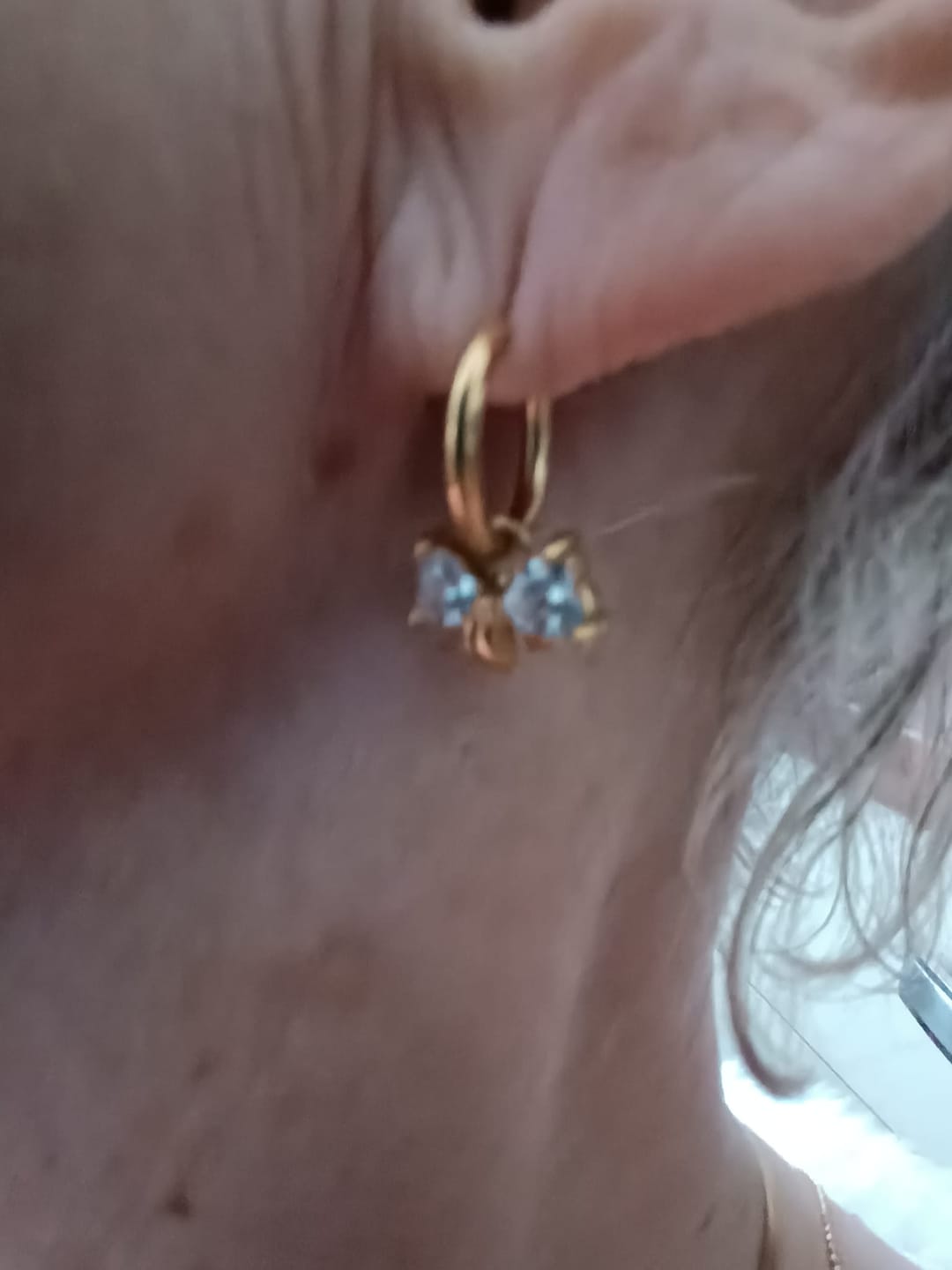 Customer photo review of Bowlight Ohrringe | 18K vergoldet