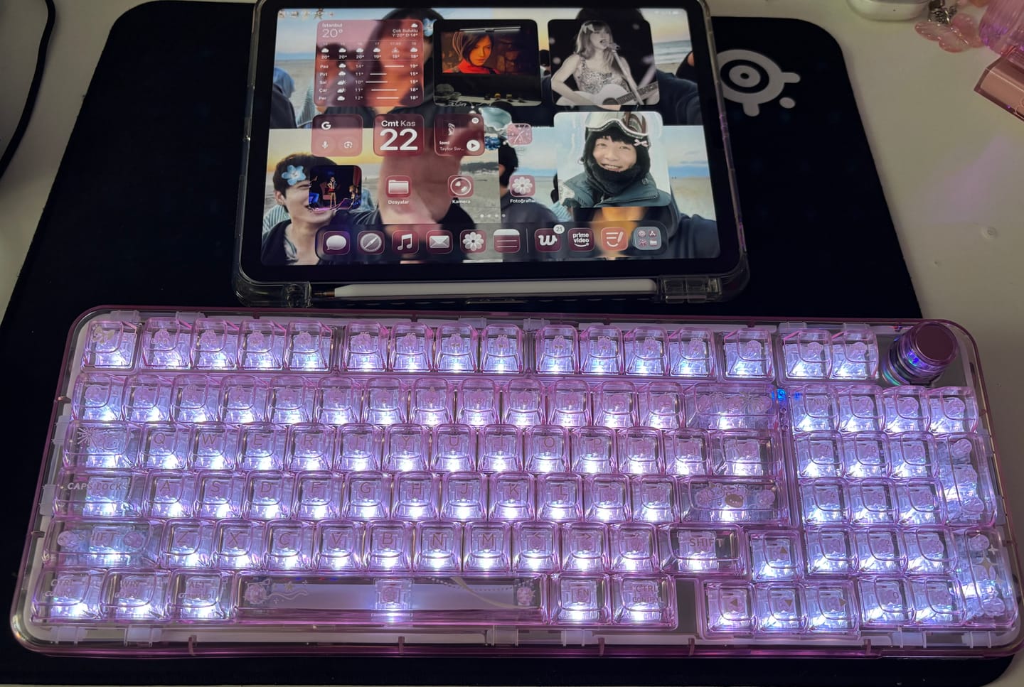 Customer photo review of YUNZII X98 Mekanik Klavye