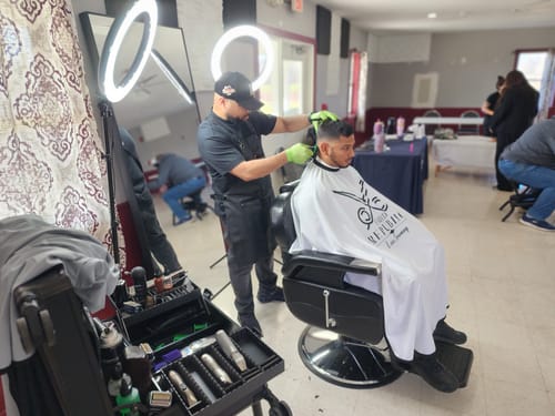 Customer photo review of Roller Elite Mobile Station