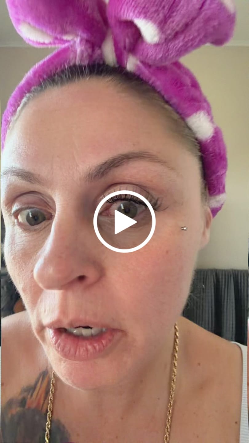 Customer video review of Eyelash Shampoo Kit