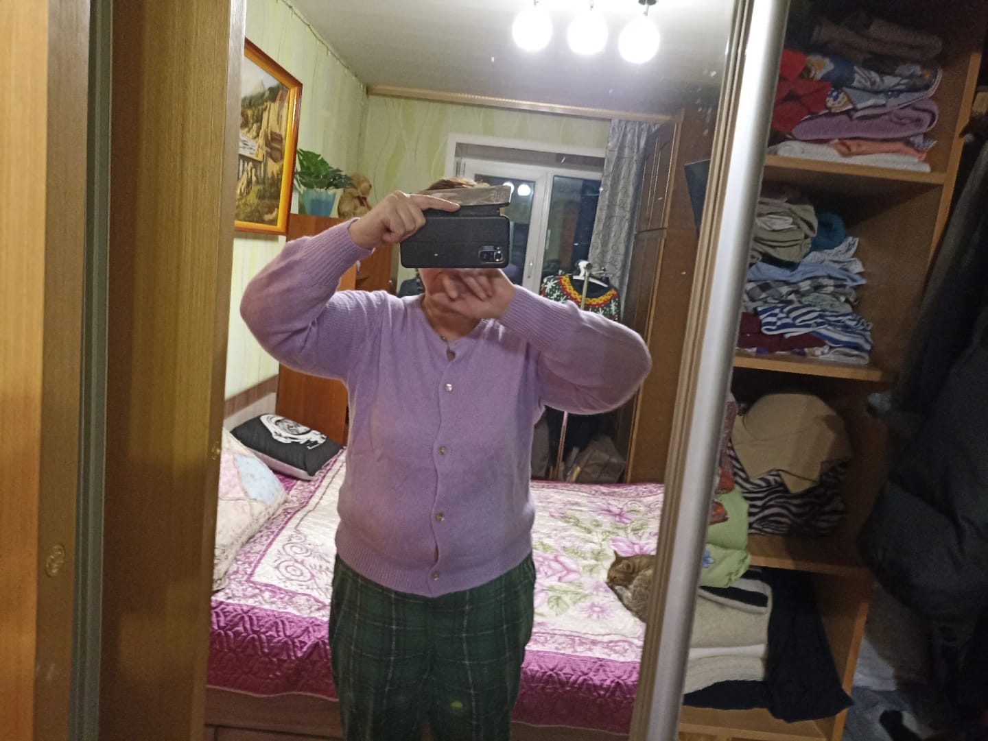Customer photo review of Hazel Soft Knit Cardigan