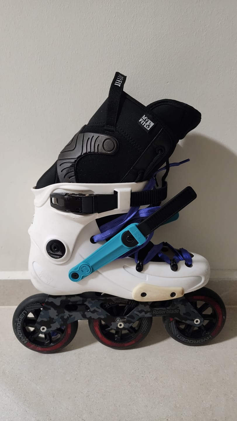 Customer photo review of Powerslide MyFit 2nd Skin Sam Croft Pro Liners