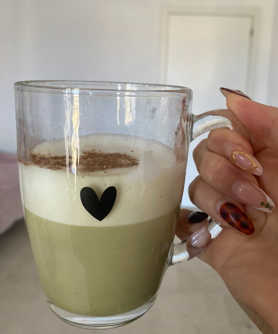 Customer photo review of Té Matcha Premium Melón