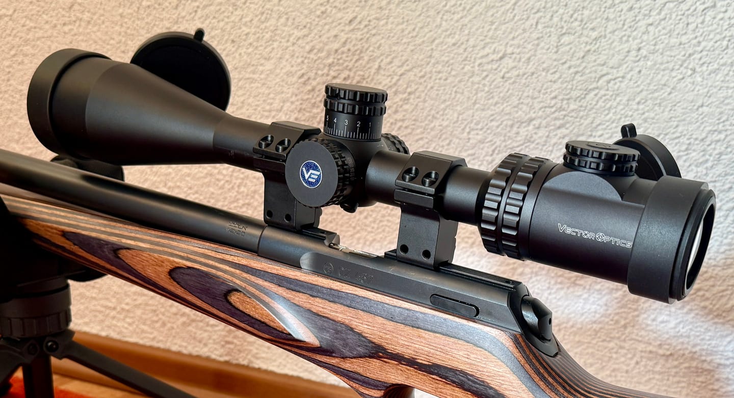 Customer photo review of Victoptics Montageringe aus Aluminium für 11mm Schiene und 25,4mm Tubus aus Aluminium in verschiedenen Höhen