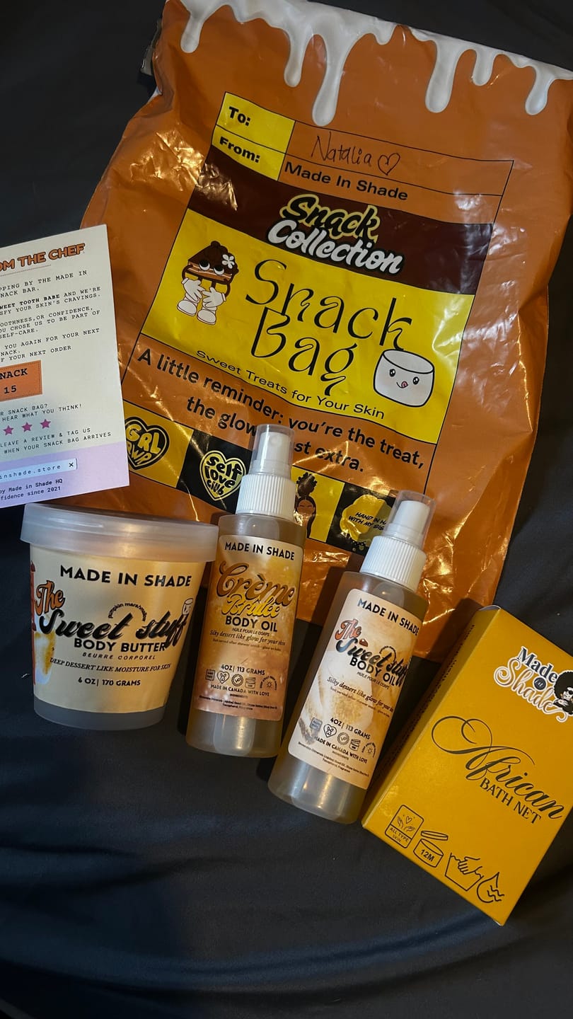 Customer photo review of The Sweet Stuff Body Butter