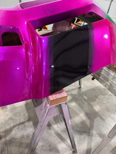 Customer photo review of Roxy Paint Basecoat