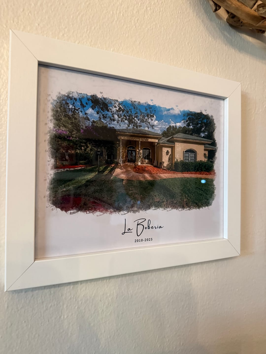 Customer photo review of Custom House Portrait