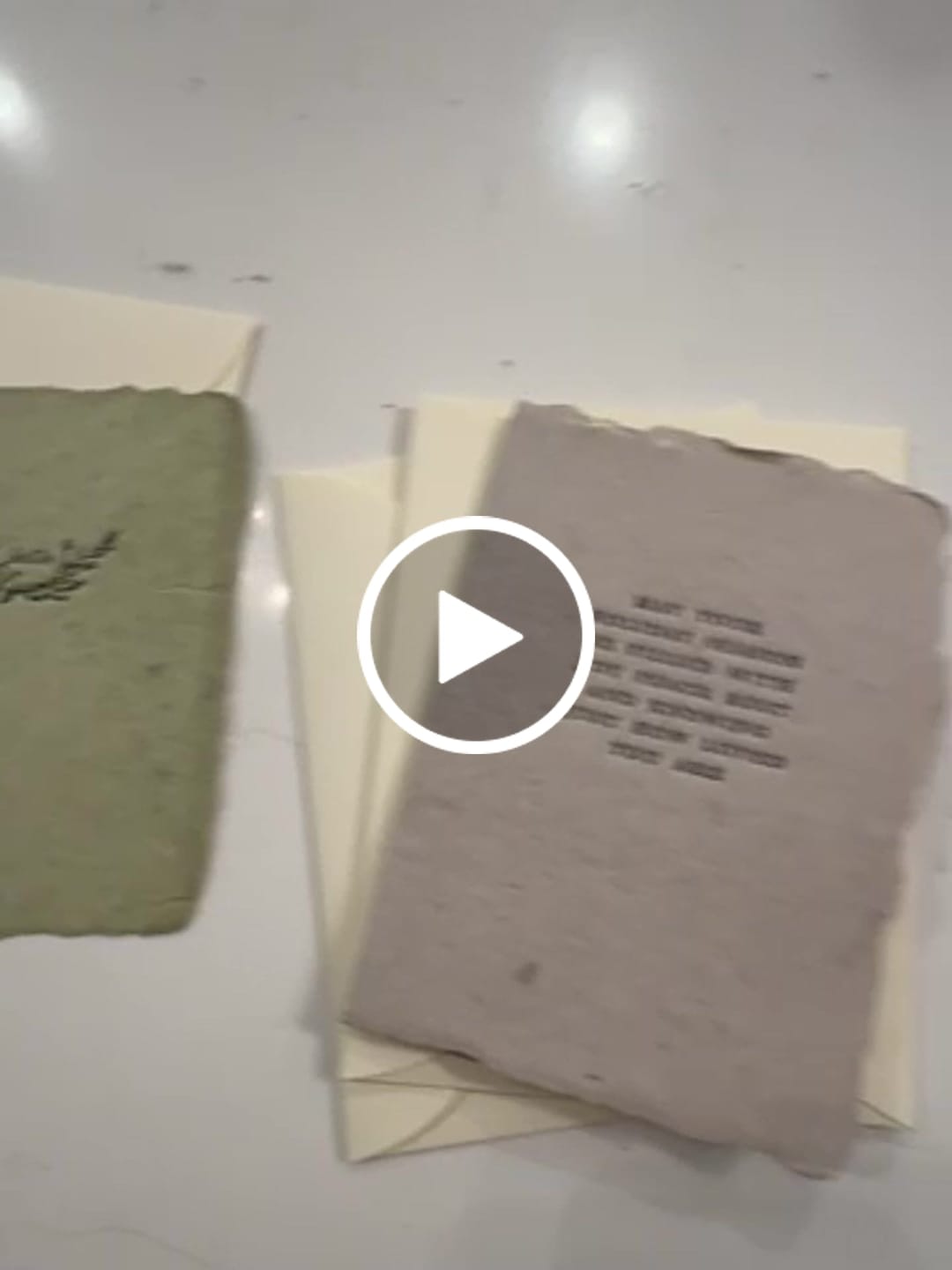 Customer video review of just how loved you are holiday card
