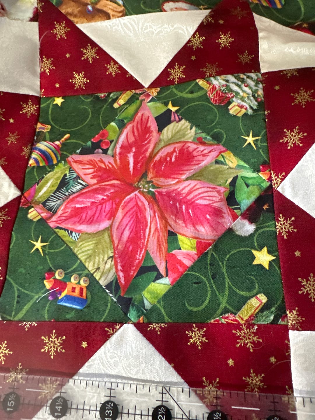 Customer photo review of Love & Cheer - Poinsettia