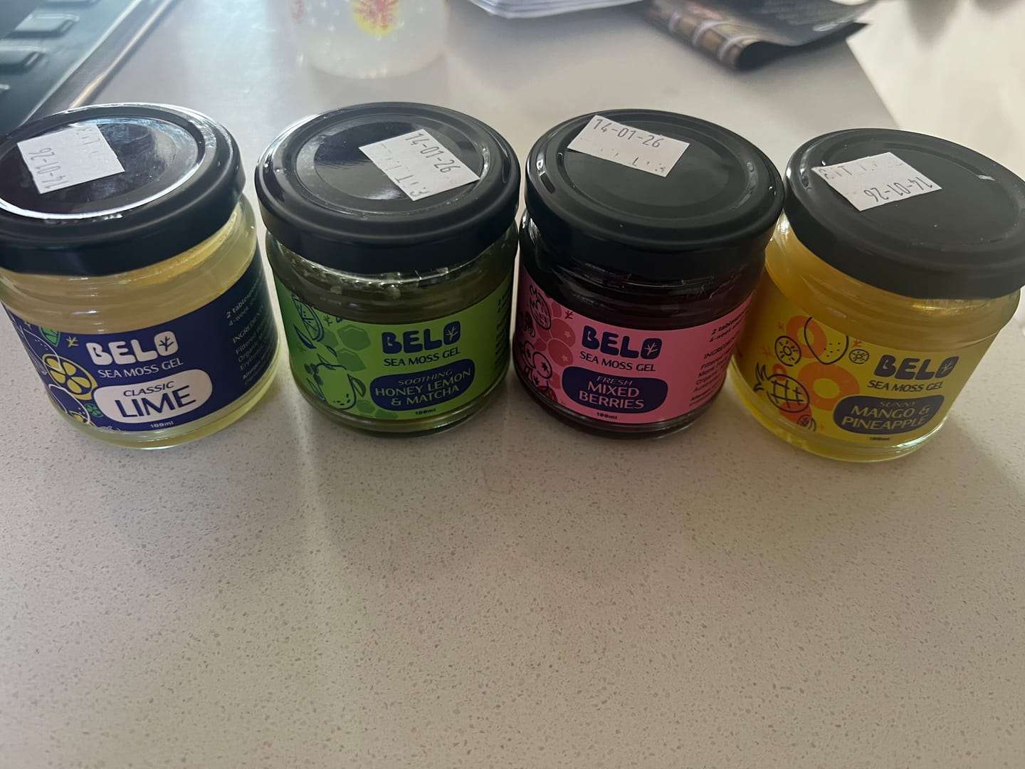Customer photo review of Belo Sea Moss Gel - Starter Pack