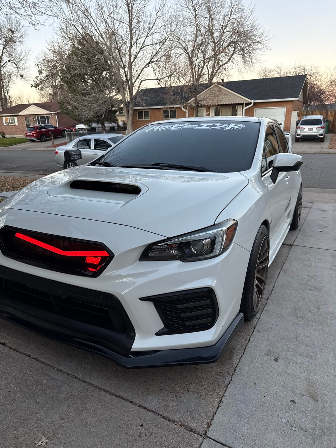 Customer photo review of 2018-21 Subaru WRX / STi CS Front Splitter Lip Ground Effect