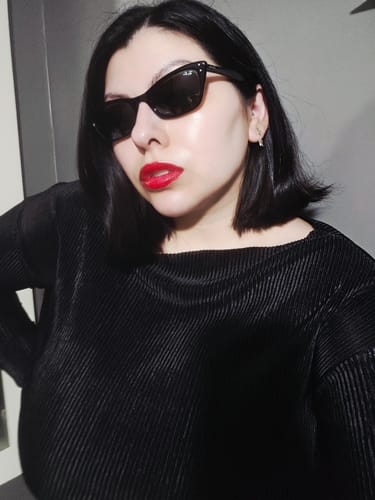 Customer photo review of ray-ban 2299 lady burbank 901/31