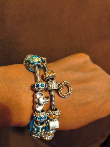 Customer photo review of Elephant Love Bracelet