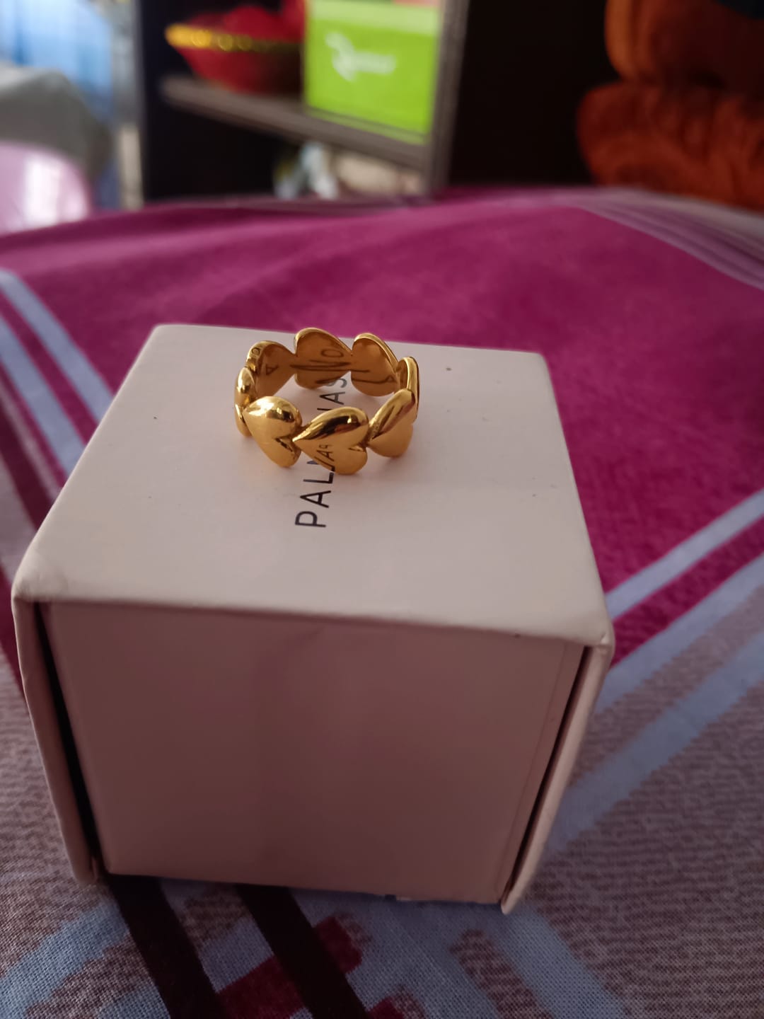 Customer photo review of Passion Heart Ring
