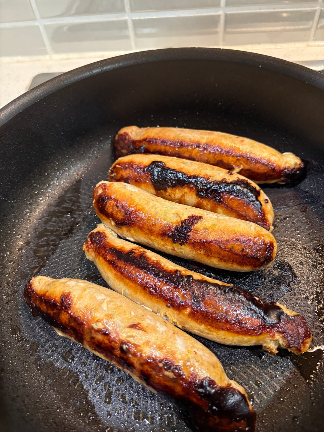 Customer photo review of Chicken, Cheese and Jalapeno Sausages