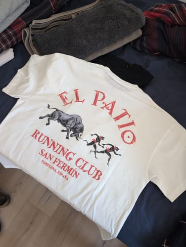 Customer photo review of SAN FERMIN T-SHIRT