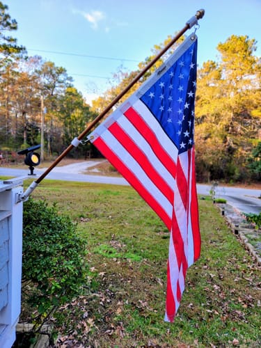 Customer photo review of 3' x 5' American Flag