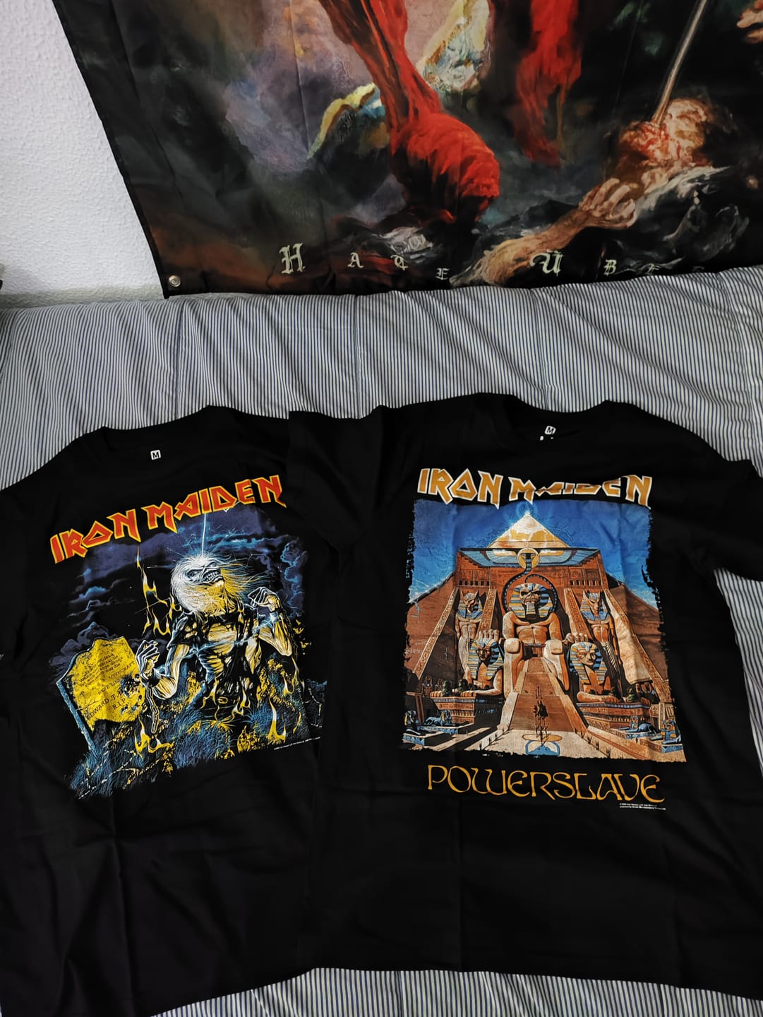Customer photo review of Iron Maiden - Powerslave - Shortsleeve Shirt