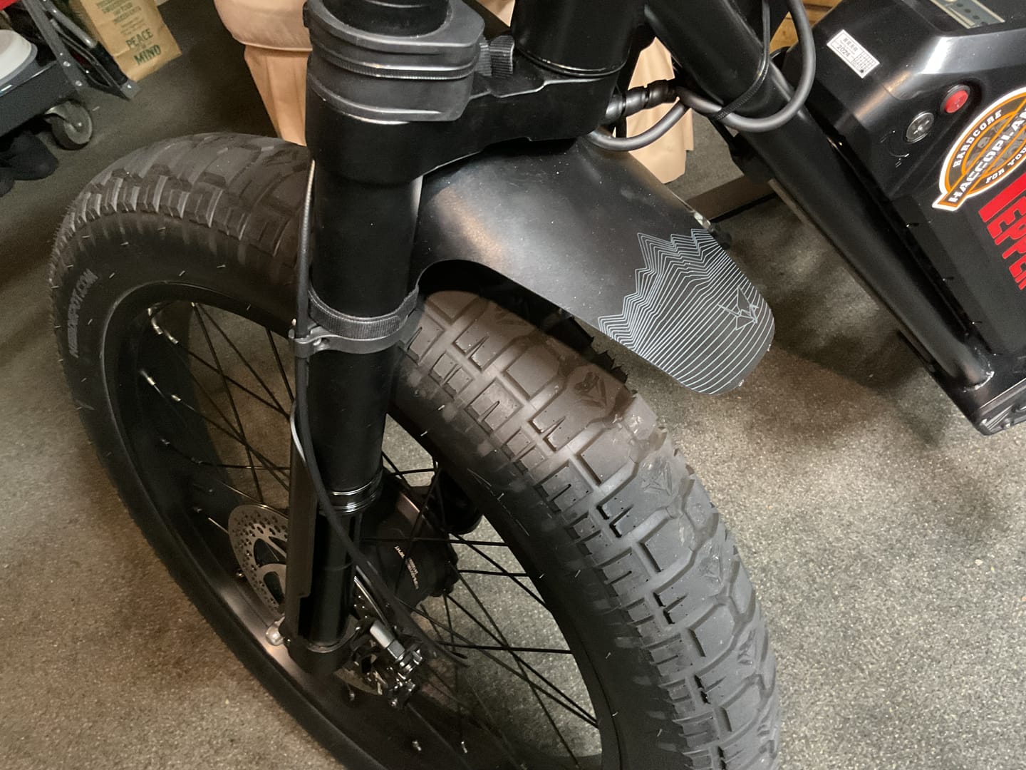 Customer photo review of Full Metal Fenders - 700x55