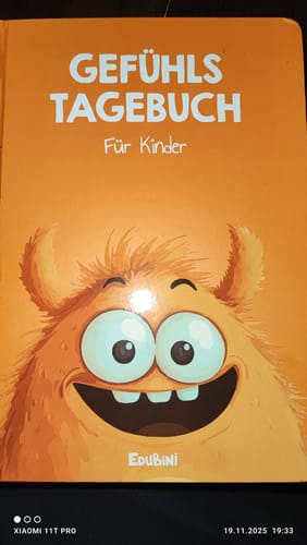 Customer photo review of Edubini Gefühlstagebuch für Kinder