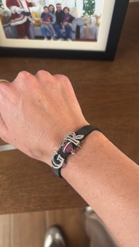 Customer photo review of Inicial  R Plateada