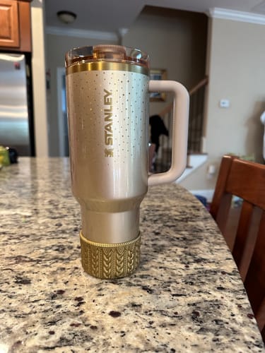 Customer photo review of Metallic Gold WAFFLE Tumbler Boot