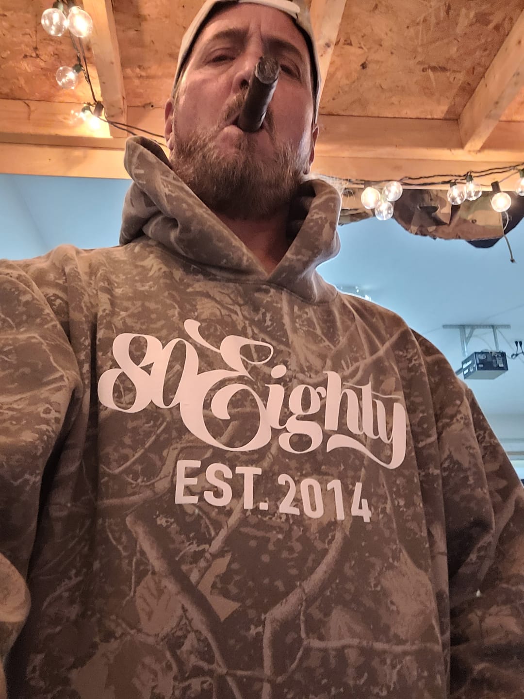 Customer photo review of 80Eighty® DeadWood Boxy HWT Hoodie