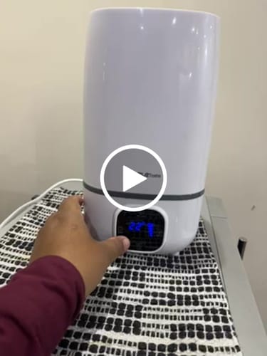 Customer video review of 4L Ultrasonic Humidifier