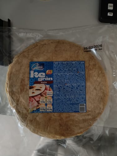 Customer photo review of Piadina Proteica