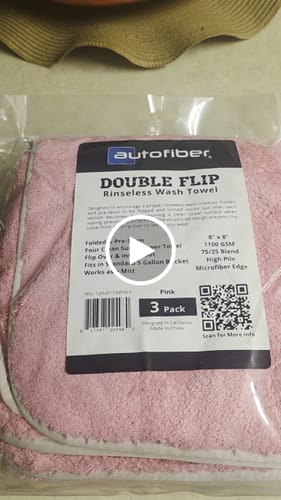Customer video review of Rinseless Double Flip Towel (3-Pack)
