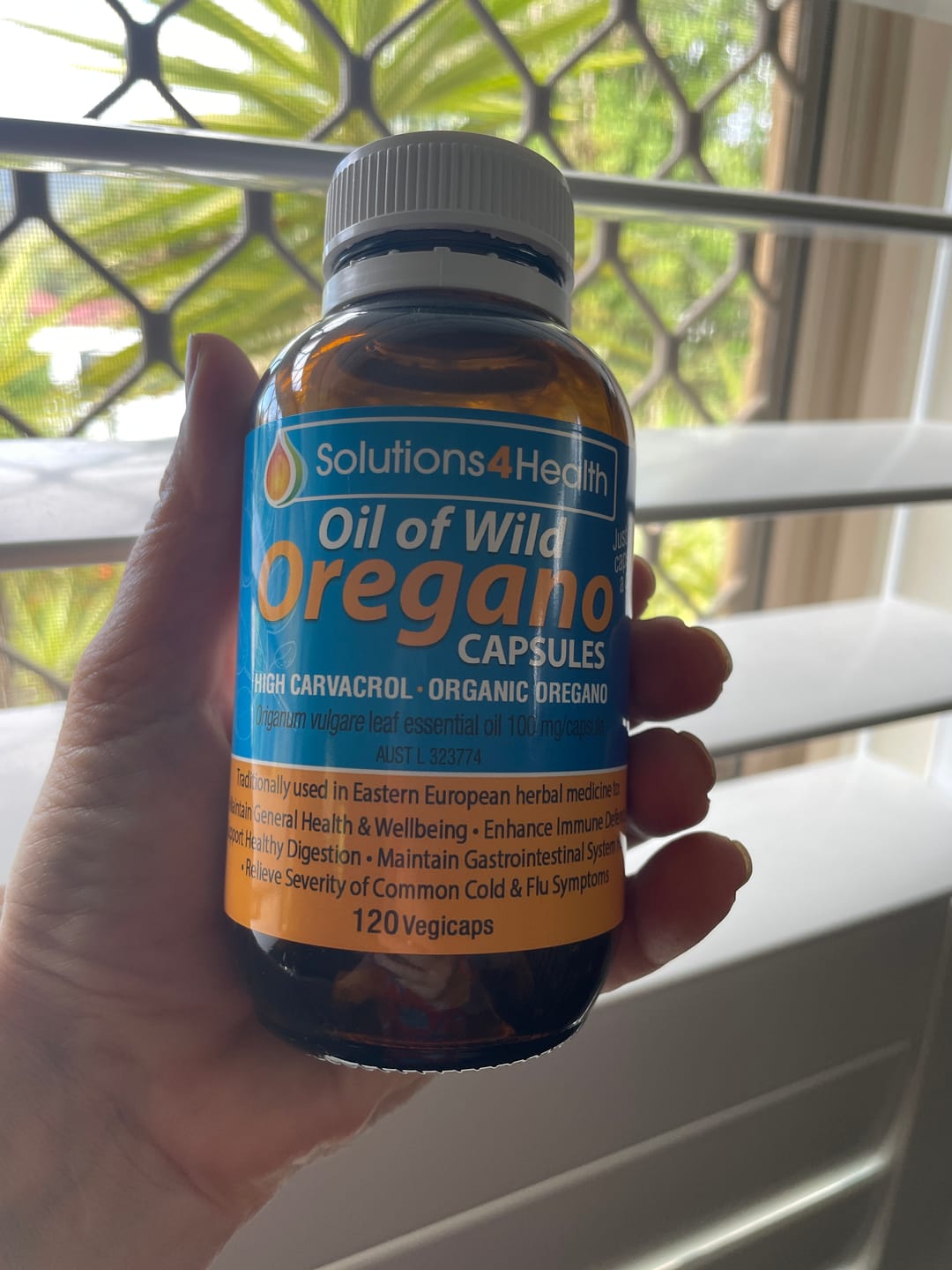 Customer photo review of 120 Capsules – Oil of Wild Oregano