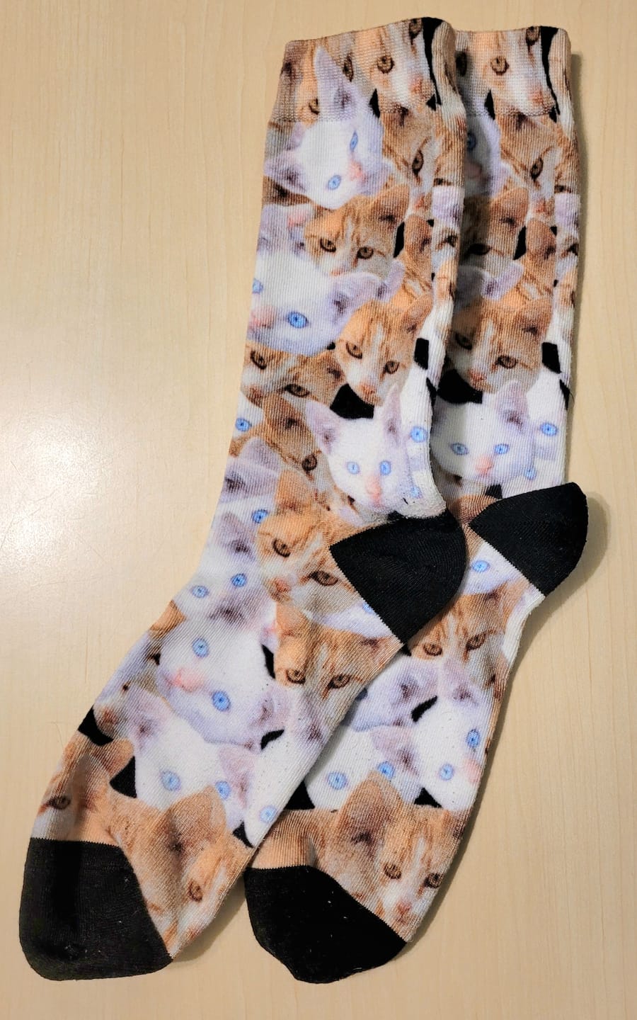 Customer photo review of Deine Socken - Personalisierte Socken mit Foto-Upload