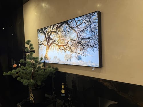Customer photo review of Wechselmotiv | Verzauberte Winterlandschaft | Querformat