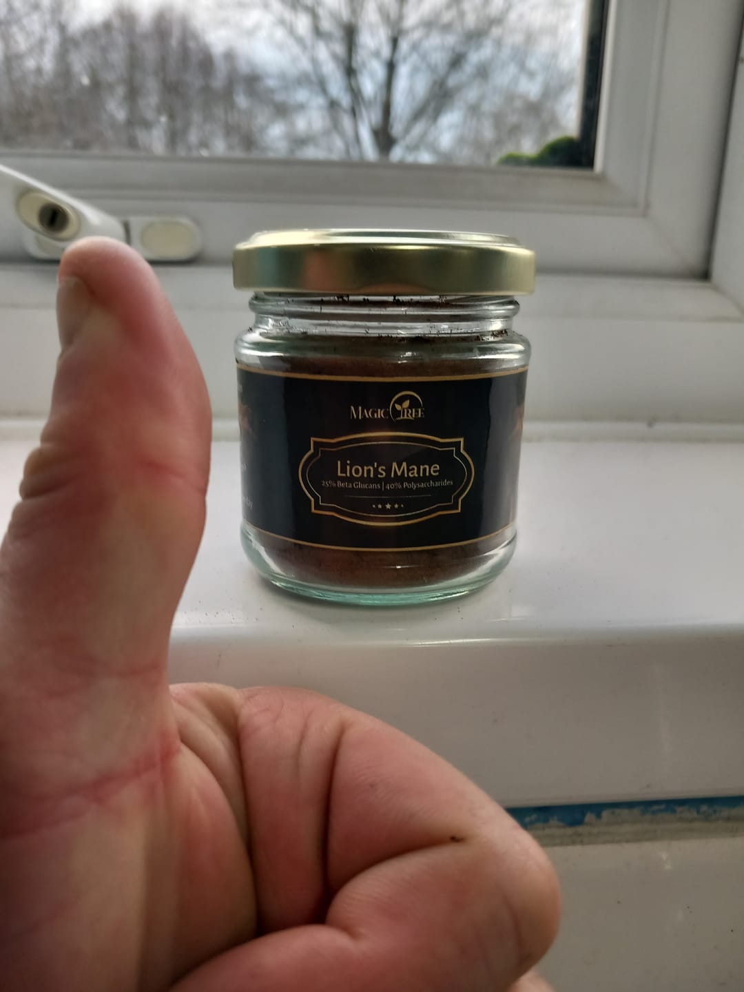 Customer photo review of Deluxe Lions Mane Mushroom Extract