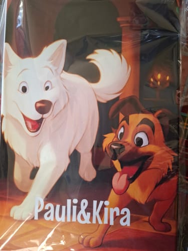 Customer photo review of Dein Haustier als Cartoon - Individuelle Leinwand