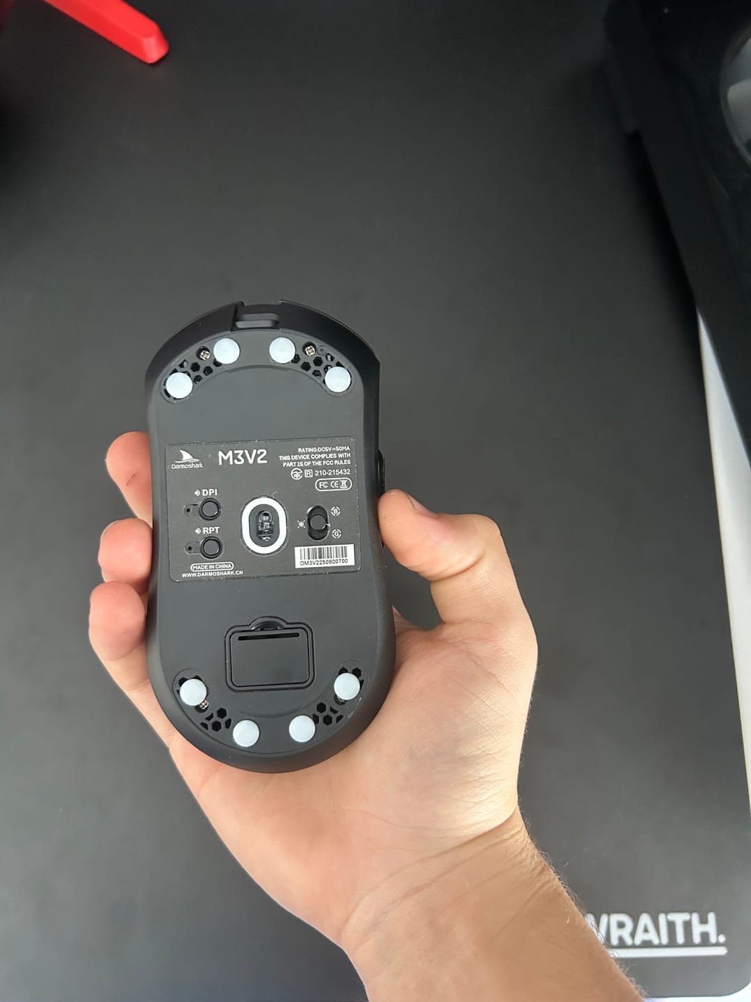 Customer photo review of X-Raypad Jade Mouse Skates