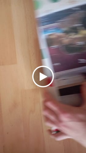 Kundenbewertung mit Video zu Personalisierter DIY Adventskalender mit Retro Foto Design zum selbst Befüllen