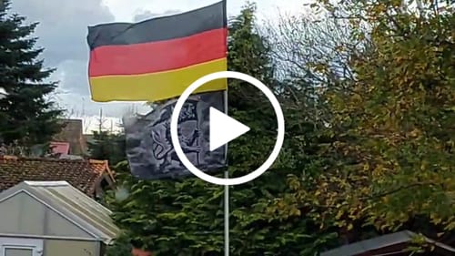 Customer video review of Fahne inkl. Druck