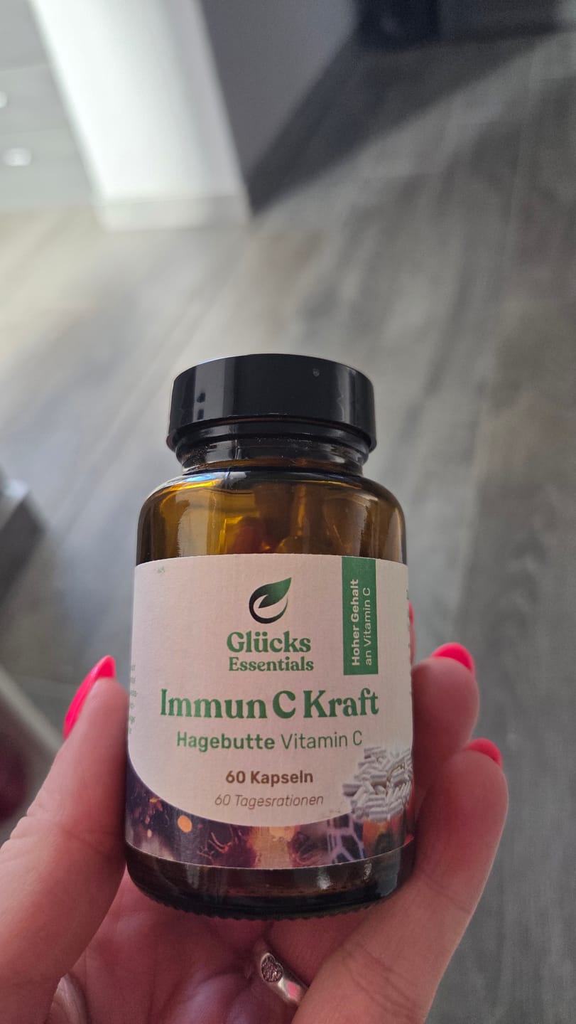 Customer photo review of Immun C Kraft - Vitamin C aus Hagebutte - 60 Kapseln